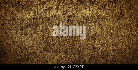 gold grunge old shabby texture or background Stock Photo
