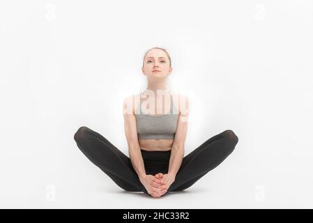 Supta Baddha Konasana(Reclining Bound Angle Pose) - Sarvyoga | Yoga