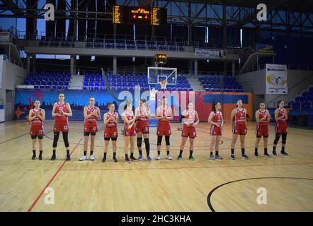 Women`s Basketball Club SPD Radnicki Kragujevac Serbia Editorial