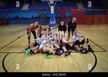 Women`s Basketball Club SPD Radnicki Kragujevac Serbia Editorial