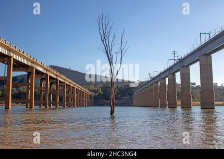 Lake Eildon at Bonnie Doon Stock Photo