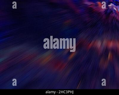 A diagonal gradient motion on a dark blue back Stock Photo