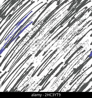 Vector seamless scribble pattern, made of chaotic lines. Stock Vector