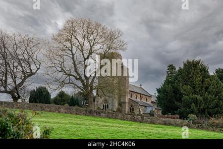 The Church of All Saints in Ripley, North Yorkshire, England, United Kingdom Stock Photo