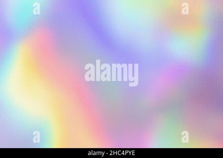 Abstract Pastel Holographic Blurred Grainy Gradient Background