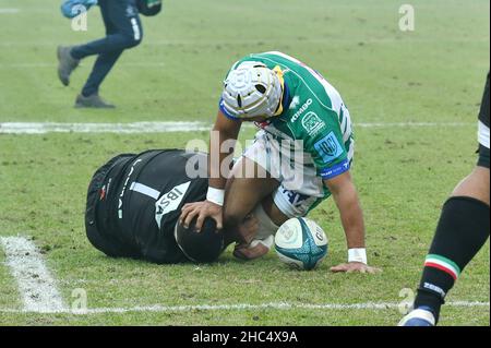 Danilo Fischetti ( Zebre Parma ) During Zebre Parma Vs Benetton Rugby 