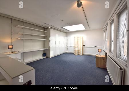 Empty room in flat prepared for renting Stock Photo