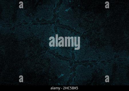 Dark cyan abstract concrete surface texture background with cracks Stock Photo