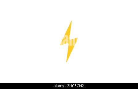 flash electric Vector lightning icon logo and symbols Stock Vector ...