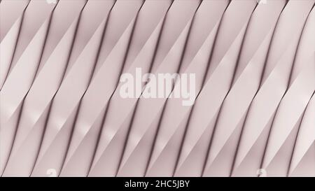 Abstract cg polygonal crystal surface. Geometric poly silver triangles motion background. Abstract Triangle Background Random Motion, 3d Loopable Anim Stock Photo