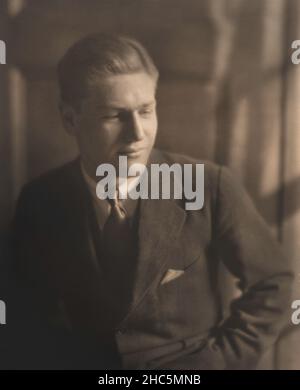 Nelson Rockefeller (1908-1979), American Businessman and Politician, U.S. Vice President 1974-77, New York Governor 1959-73, half-length Portrait, Clara Sipprell, 1930 Stock Photo