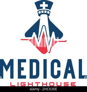 Modern colorful MEDICAL healthy medic logo design Stock Vector