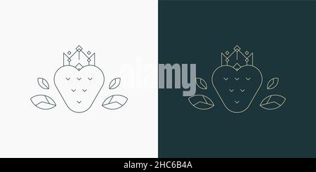 line are creative illustration and symbol for logo Stock Vector