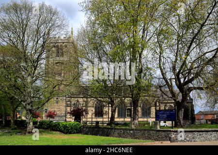 All Saints Church, market town of Loughborough, Leicestershire, England Stock Photo