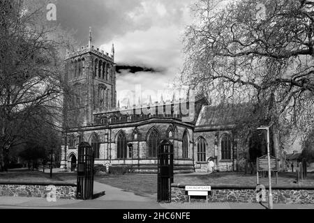 All Saints Church, market town of Loughborough, Leicestershire, England Stock Photo