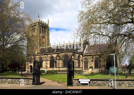 All Saints Church, market town of Loughborough, Leicestershire, England Stock Photo