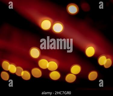 Blurred background of colorful lights Stock Photo