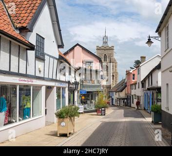 Diss street view landscape Stock Photo