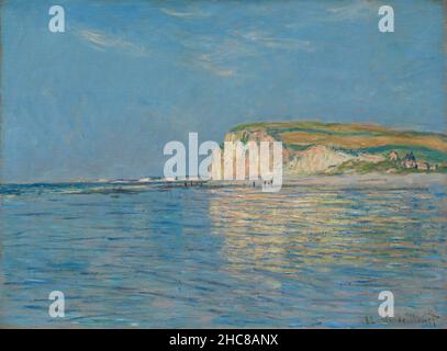 Claude Monet, Low Tide at Pourville near Dieppe, 1882, oil on canvas, Cleveland, United States of America Stock Photo