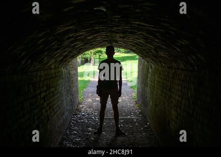 Hanbury Hall, National Trust House and Garden Stock Photo