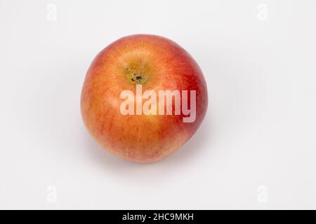 Fresh red apple isolated a on white. Stock Photo