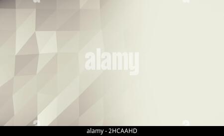 Abstract Geometric Polygonal Motion Tech Background Low Poly Animation. Polygonal Background Loop - Seamless loop of abstract polygonal background Stock Photo