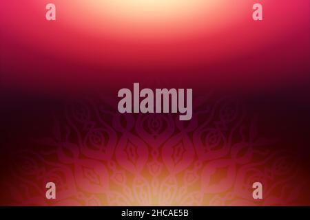 mandala background illustration in maroon color, great for presentation background, website, promotional media, banner Stock Vector