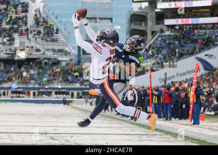 Seattle Seahawks cornerback Artie Burns (21) in action during an NFL  football game against the New Orleans Saints, Sunday, Oct. 9, 2022, in New  Orleans. (AP Photo/Tyler Kaufman Stock Photo - Alamy