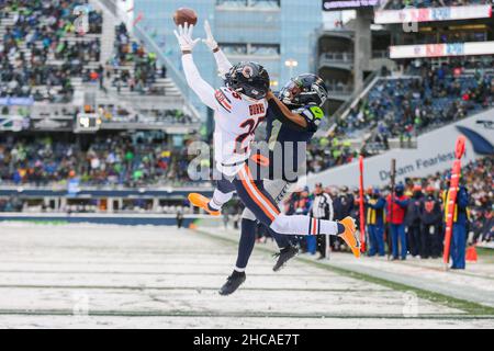 Seattle Seahawks cornerback Artie Burns (21) in action during an NFL  football game against the New Orleans Saints, Sunday, Oct. 9, 2022, in New  Orleans. (AP Photo/Tyler Kaufman Stock Photo - Alamy