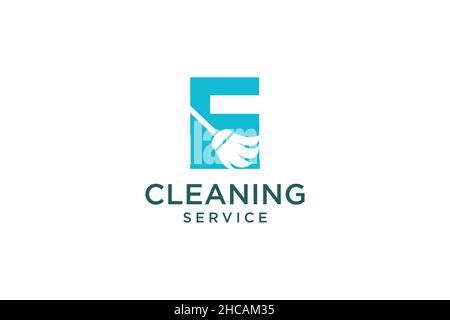 Letter E for cleaning clean service Maintenance for car detailing, homes logo icon vector. Stock Vector