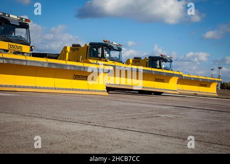 Kyiv, Ukraine - October 29, 2019: BOSCHUNG JETBROOM 9600 Snow Removal ...