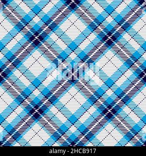 Seamless pattern of scottish tartan plaid. Repeatable background with check fabric texture. Flat vector backdrop of striped textile print. Stock Vector