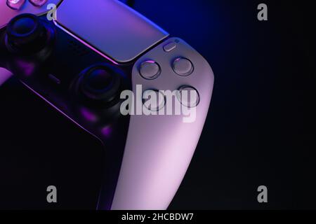 White controller next gen isolated. Stock Photo