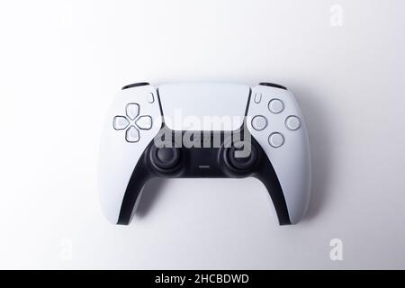 White controller next gen isolated. Stock Photo