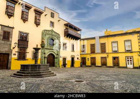 House of Columbus museum in Las Palmas de Gran Canaria, Canary Islands, Spain Stock Photo