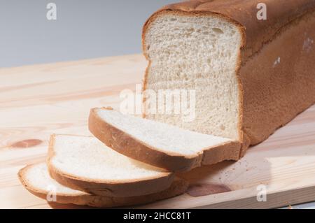 different types of artisan bread just out of the oven Stock Photo