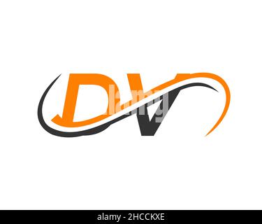 Dv Letter Linked Business Logo Dv Logo Design Dv Logo Design For Financial  Development Investment Real Estate And Management Company Vector Template  Stock Illustration - Download Image Now - iStock