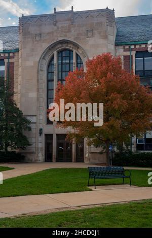 EAST LANSING, MI NOVEMBER 6, 2021: North Kedzie Hall located on the Michigan State University campus Stock Photo