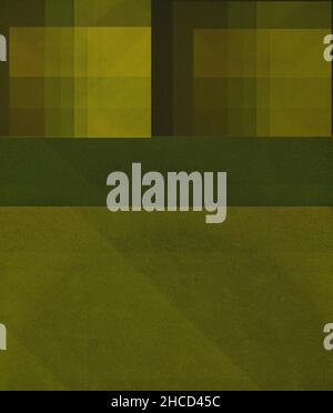 Texture background of geometric shapes in shades of green Stock Photo