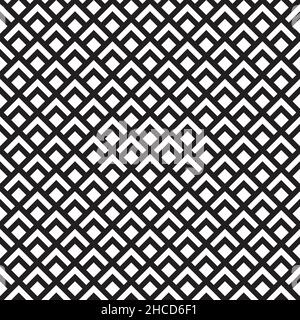 Seamless abstract geometric square pattern background Stock Vector