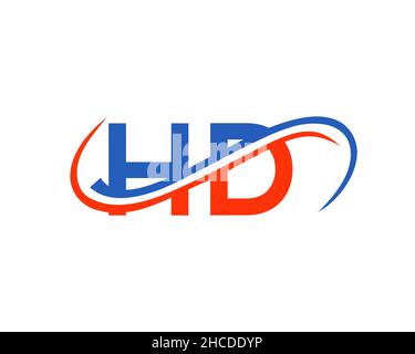 HD Letter Type Logo Design Vector Template. Abstract Letter HD Logo Design  Royalty Free SVG, Cliparts, Vectors, and Stock Illustration. Image  140900280.