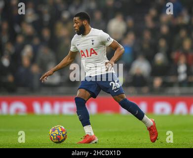 26 December - Tottenham Hotspur v Crystal Palace - Premier League - Tottenham Stadium  Japhet Tanganga during the Premier League match at the Tottenham Stadium Picture Credit : © Mark Pain / Alamy Live News Stock Photo