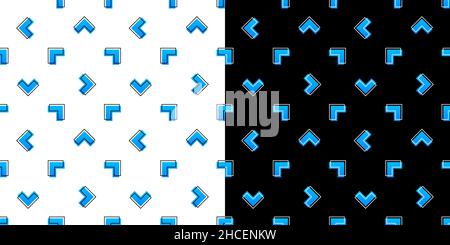 Memphis abstraction figure pattern. Trendy pattern for decorative design. Wave logo. Abstract modern line background. Geometric element. Stock Vector