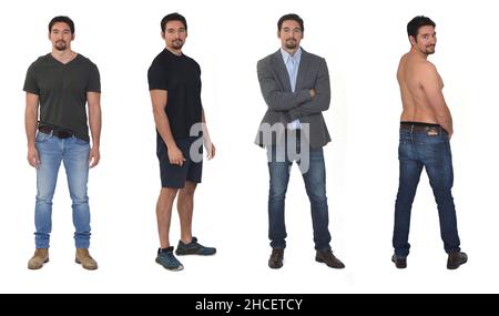 Six image of the same fashion model in different poses Stock Photo by  ©tolikm 86178980