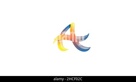 Creative Colorful R Letter Gradient Alphabet Logo Vector Stock Vector ...