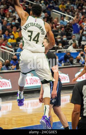 Milwaukee Bucks' Giannis Antetokounmpo dunks during an NBA basketball ...