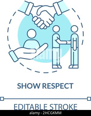 Be courteous concept icon Stock Vector Image & Art - Alamy