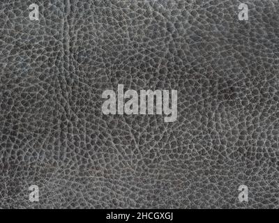 black leatherette faux leather texture useful as a background Stock Photo