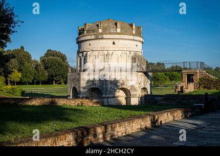 Mausoleum of Theodoric. Ravenna, Emilia Romagna, Italy, Europe. Stock Photo