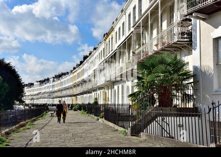 Royal York Crescent, Clifton, Bristol, UK Stock Photo